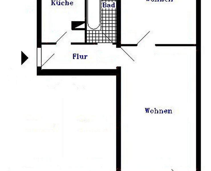Schöne Wohnung, zentral und doch im Grünen