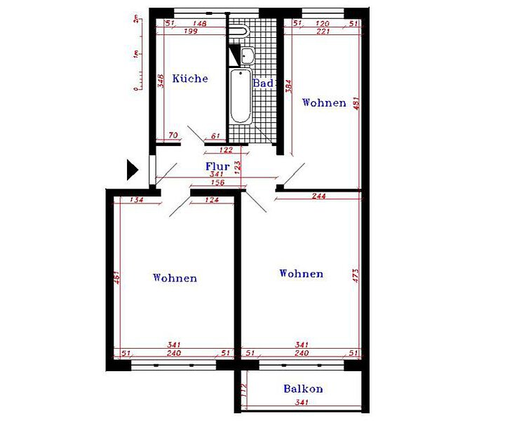 Familienwohnung