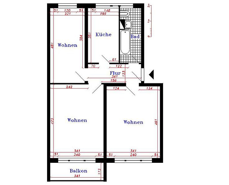freundliche Erdgeschosswohnung