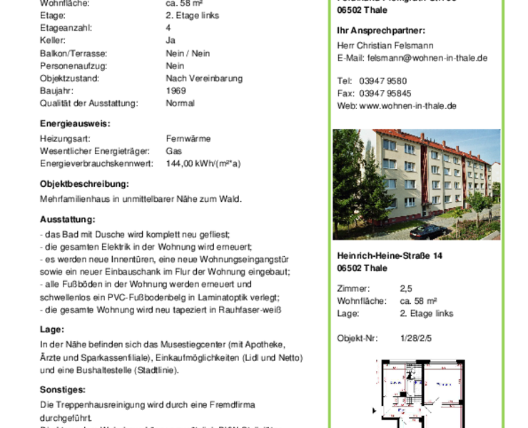zentral gelegene Wohnung